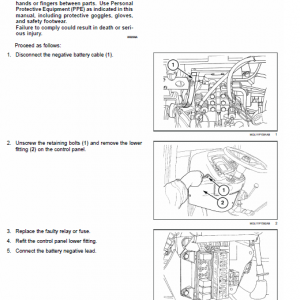 New Holland T4.75f, T4.85f, T4.95f, T4.105f Tractor Service Manual