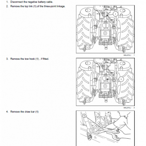 New Holland Td65f, Td75f, Td85f Tractor Service Manual