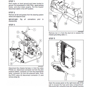 New Holland W130c Tier 4 Wheel Loader Service Manual