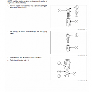 New Holland E17c Mini Excavator Service Manual