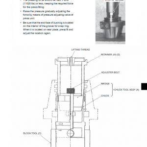 New Holland E215bj Excavator Service Manual