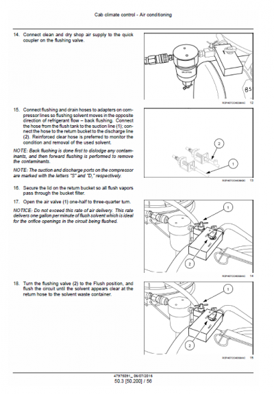 New Holland Boomer 40D CVT, 45D CVT, 50D CVT Tractors Service Manual