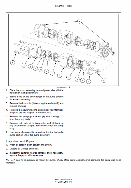 New Holland Boomer 54d Cvt Tractor Service Manual