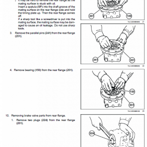 New Holland E35bsr, E39bsr Mini Excavator Service Manual