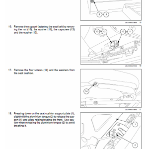 New Holland W190c, W230c Tier 4a Wheel Loader Service Manual