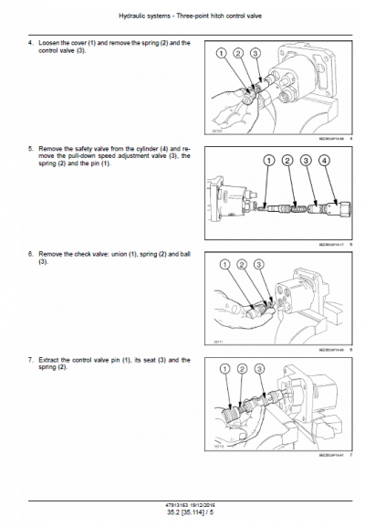 New Holland TD65F, TD75F, TD85F Tractor Service Manual