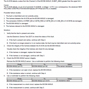 New Holland W270d, W300d Tier 2 Wheel Loader Service Manual