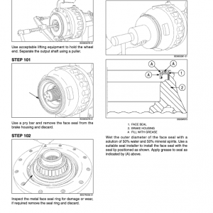 New Holland W130b Tier 3 Wheel Loader Service Manual