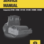 New Holland Cv1500, Cv2000, Cv2500 Compactor Service Manual