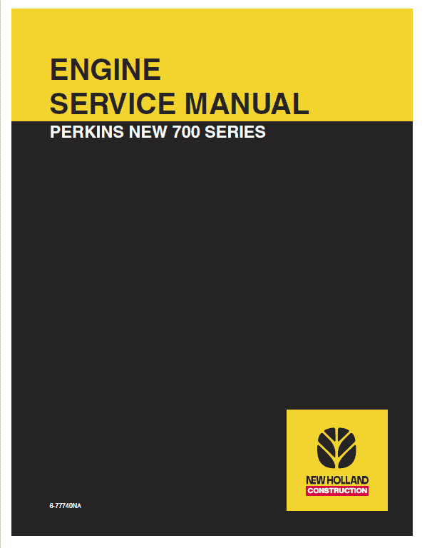 Perkins 700 Series Engine Service Manual