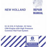 CNH 8.3 & 9.0L 6 Cylinder, 24 Valve Engine Manual