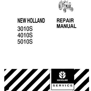 New Holland 3010s, 4010s, 5010s Tractor Service Manual