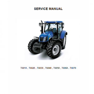 New Holland T6040, T6050, T6060, T6070 Tractor Service Manual