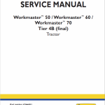 New Holland Workmaster 50, 60, 70 Tractor Service Manual