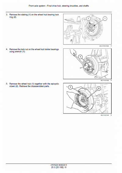 New Holland T4.90, T4.100, T4.110, T4.120 Tractor Service Manual