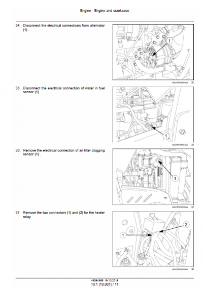 New Holland TD4020F, TD4030F, TD4040F Tractor Service Manual