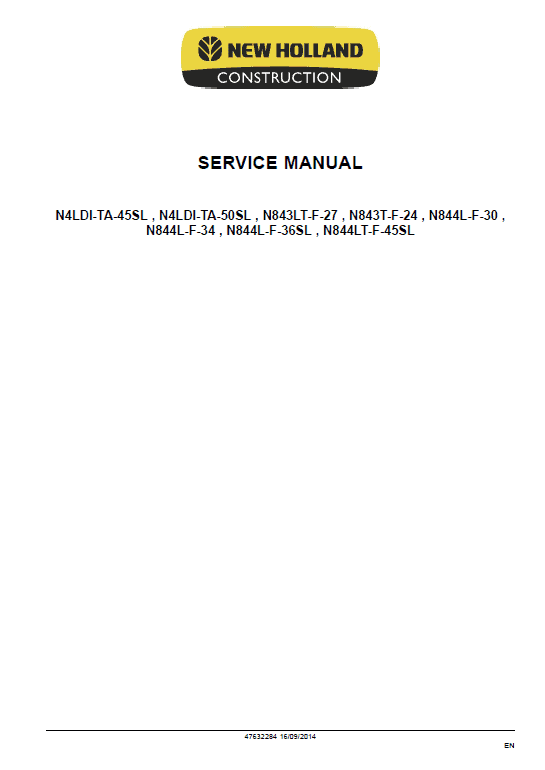 Ism Tier 4 Engine Service Repair Manual