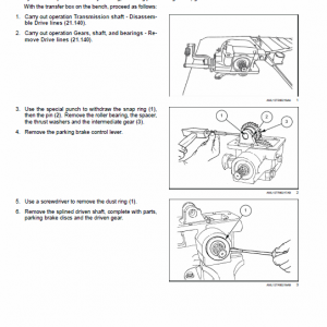 New Holland Straddle Td60, Td70, Td80, Td90, Td95 Tractor Service Manual