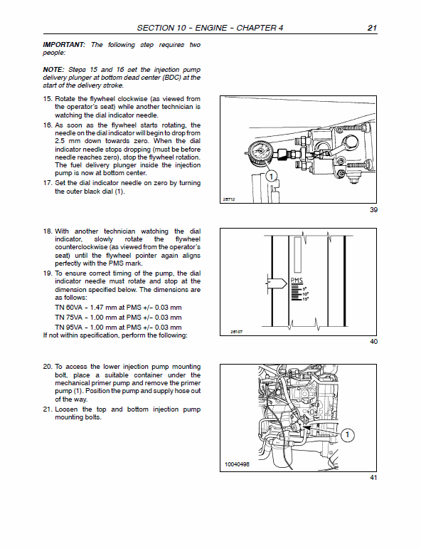New Holland Tn60va, Tn75va, Tn95va Tractor Service Manual