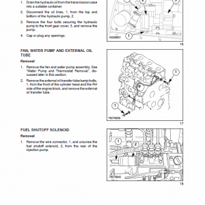 New Holland T1010, T1030, T1110 Tractor Service Manual