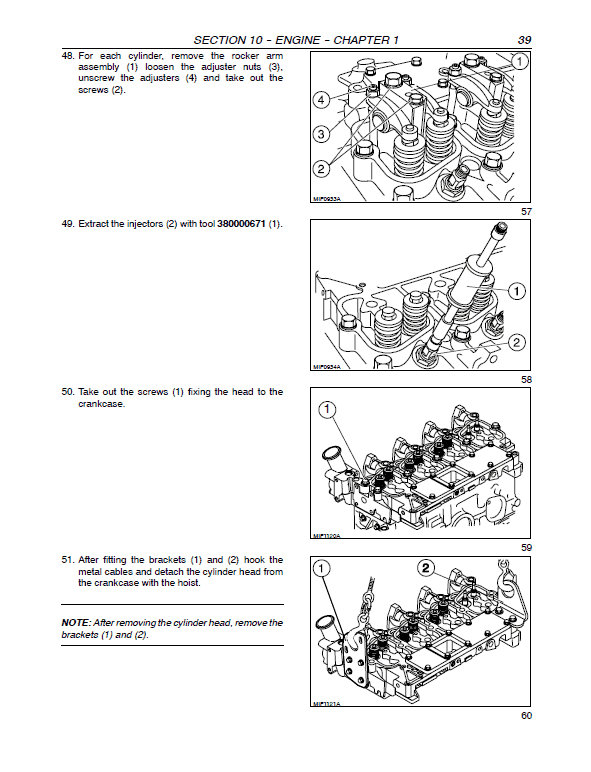 New Holland T4020, T4030, T4040 Tractor Service Manual
