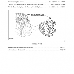 New Holland T1510, T1520 Tractor Service Manual