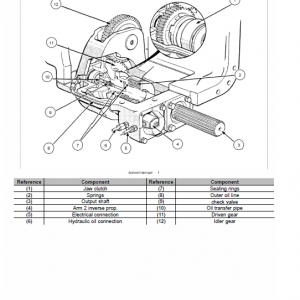 New Holland T6.110, T6.120, T6.130 Tractor Service Manual