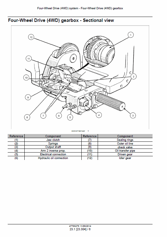 New Holland T6.110, T6.120, T6.130 Tractor Service Manual