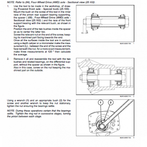 New Holland T5.95, T5.105, T5.115 Tractor Service Manual