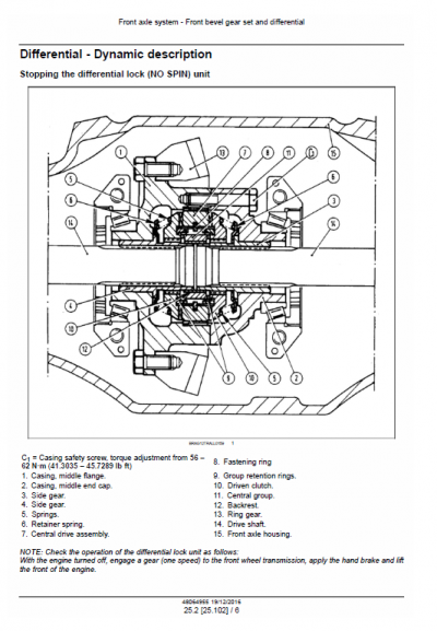 New Holland TD4020F, TD4030F, TD4040F Tractor Service Manual