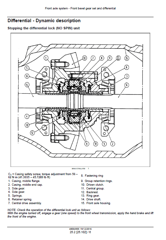 New Holland Td4020f, Td4030f,  Td4040f Tractor Service Manual
