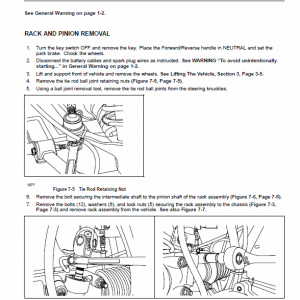 New Holland 115 Rustler Service Manual