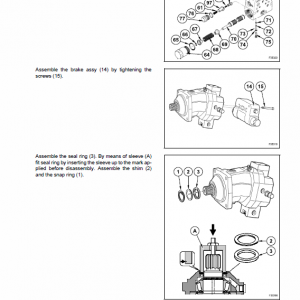 New Holland We190, We210, We230 Wheel Excavator Service Manual