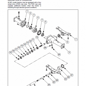 New Holland Mc22, Mc28, Mc35 Mower Service Manual