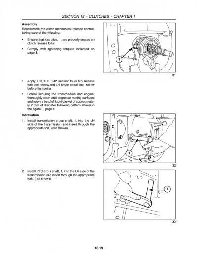 New Holland TT60A, TT75A Tractor Service Manual