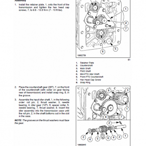 New Holland Tc21da, Tc24da Tractor Service Manual