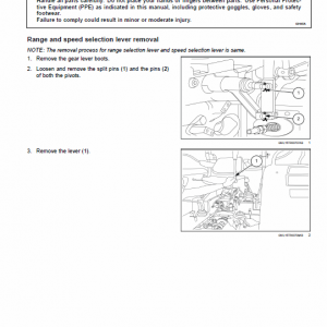 New Holland 8010, 9010 Tractor Service Manual