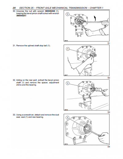 New Holland TL70, TL80, TL90, TL100 Tractor Service Manual