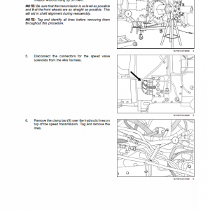 New Holland T8010, T8020, T8030, T8040, T8050 Tractor Service Manual