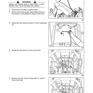 New Holland Td60d, Td70d, Td80d, Td90d, Td95d Tractor Service Manual