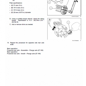 New Holland Ts6.110 Hc, Ts6.120 Hc Tractor Service Manual