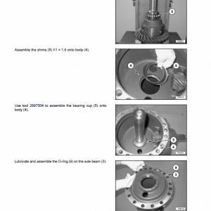 New Holland We190, We210, We230 Wheel Excavator Service Manual