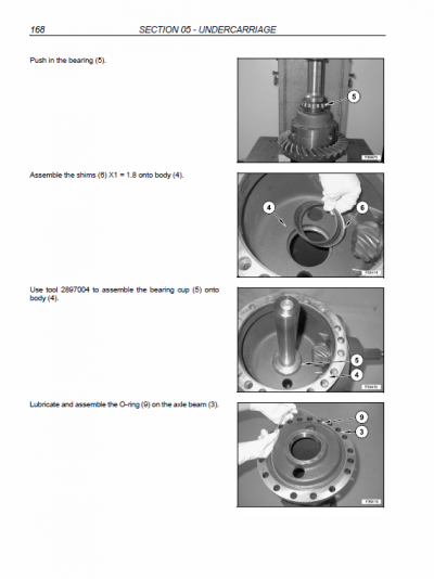 New Holland WE190, WE210, WE230 Wheel Excavator Service Manual