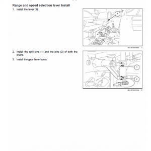 New Holland Tt4.80, Tt4.90 Tractor Service Manual