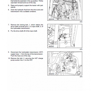 New Holland Mc22, Mc28, Mc35 Mower Service Manual