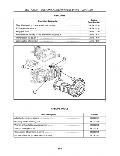 New Holland TT60A, TT75A Tractor Service Manual