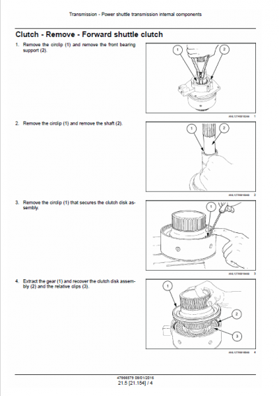 New Holland 8010, 9010 Tractor Service Manual