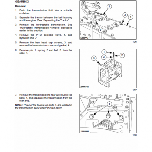 New Holland T2310, T2320, T2330 Tractor Service Manual