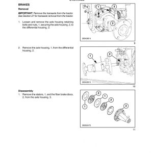 New Holland T1010, T1030, T1110 Tractor Service Manual