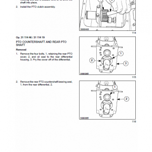 New Holland Tc40da, Tc45a, Tc45da Tractor Service Manual